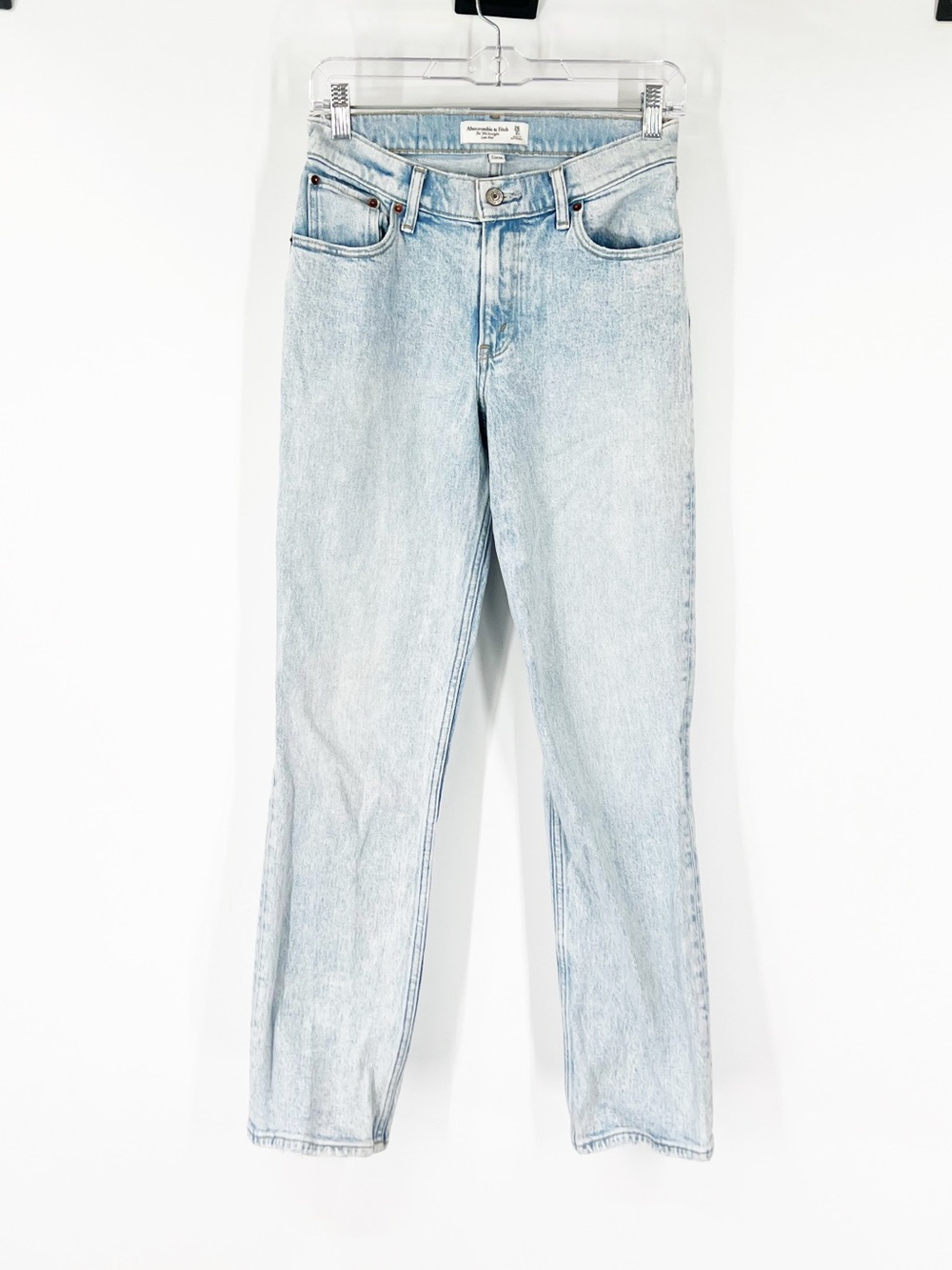 Abercrombie & Fitch Curve Love The ‘90s Straight Jeans Low Rise